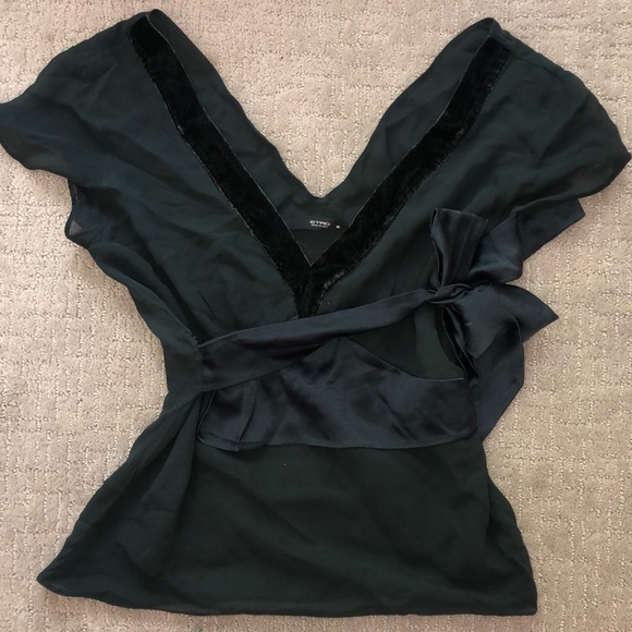 Etro Tops - Vintage silk Etro top
